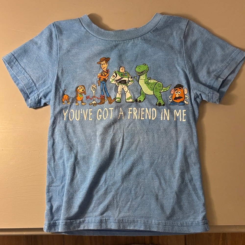 Disney Blue Toy Story Short Sleeve Tee 2T